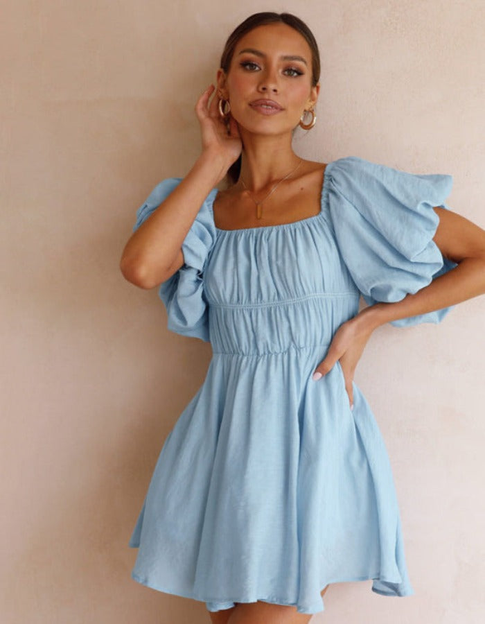 Women's Sexy One Shoulder Elastic Elastic Band Short Dress - Premium from kakaclo - Just $7.060! Shop now at shopiqat